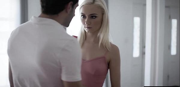  Pretty blonde learns a valueable lesson from stepdad